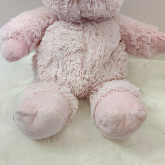 Warmies Plush Microwavable Cooling Scented Light Pink Pig - Picture 4 of 7